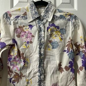 Etro Floral Long Sleeve Blouse